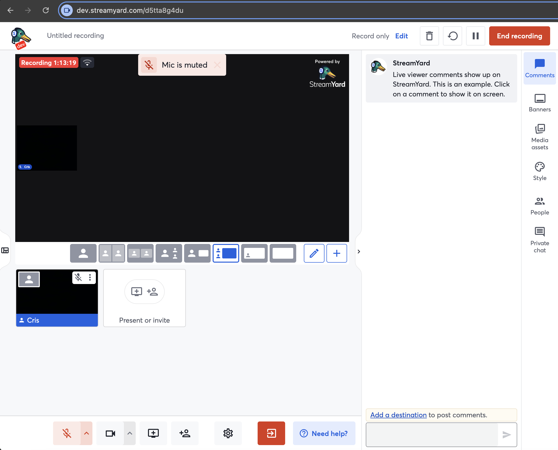Desktop View