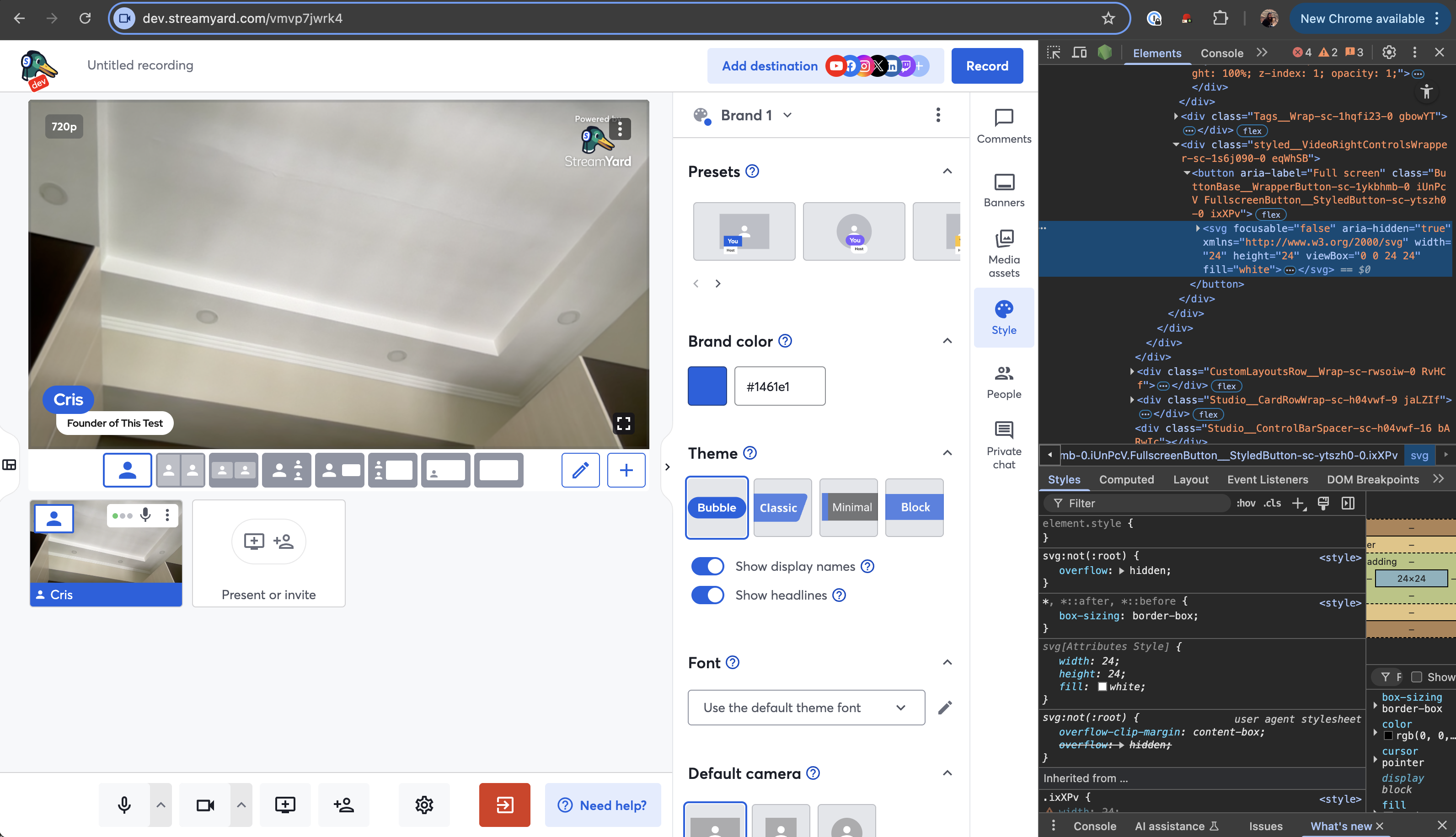 Desktop View